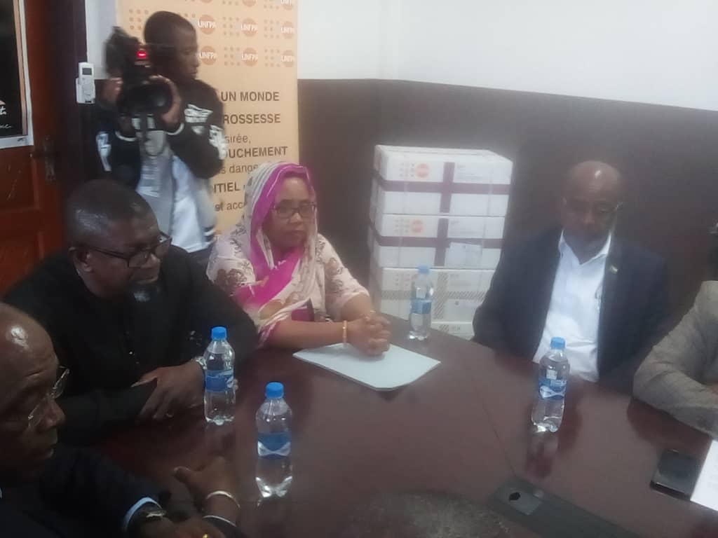 image Santé publique /  L’UNFPA remet du matériel sanitaire aux CH de Mitsamiouli, Mbeni et Itsinkoudi